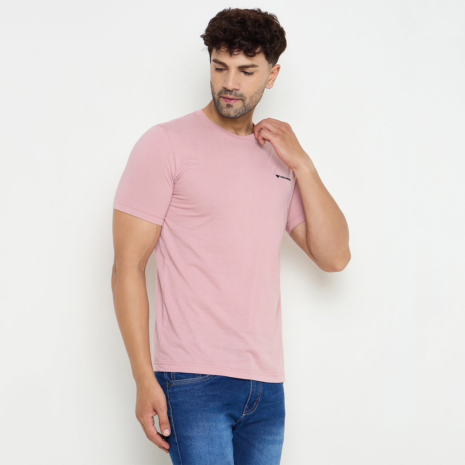 Duke Urban Men Half Sleeve Cotton Pack of 3 T-shirts (ONSDVP41)