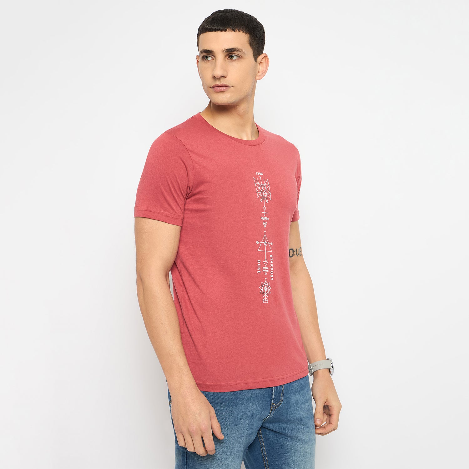 Duke Stardust Men Half Sleeve Cotton T-shirt (SDVP39)