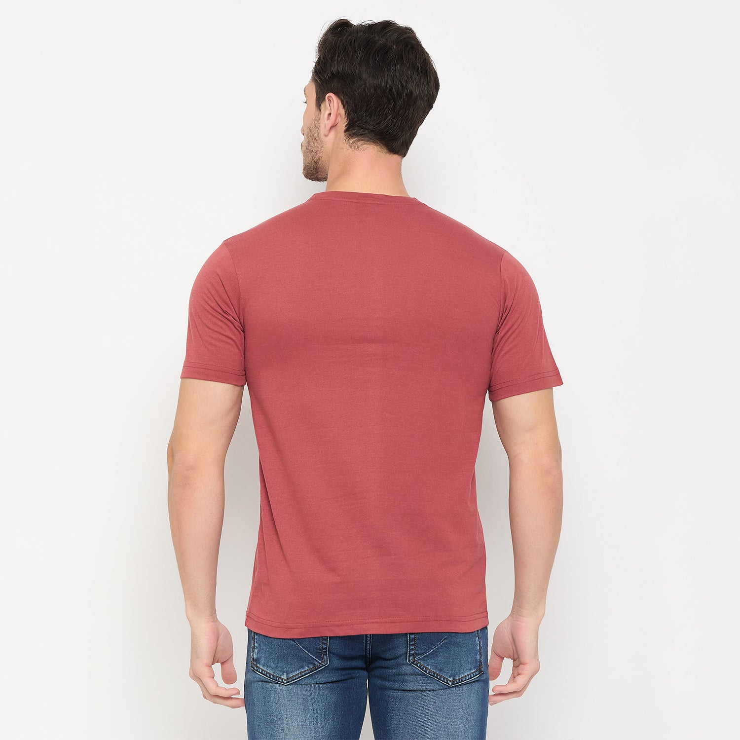 Duke Urban Men Half Sleeve Cotton Pack of 3 T-shirts  (ONSDVP42)