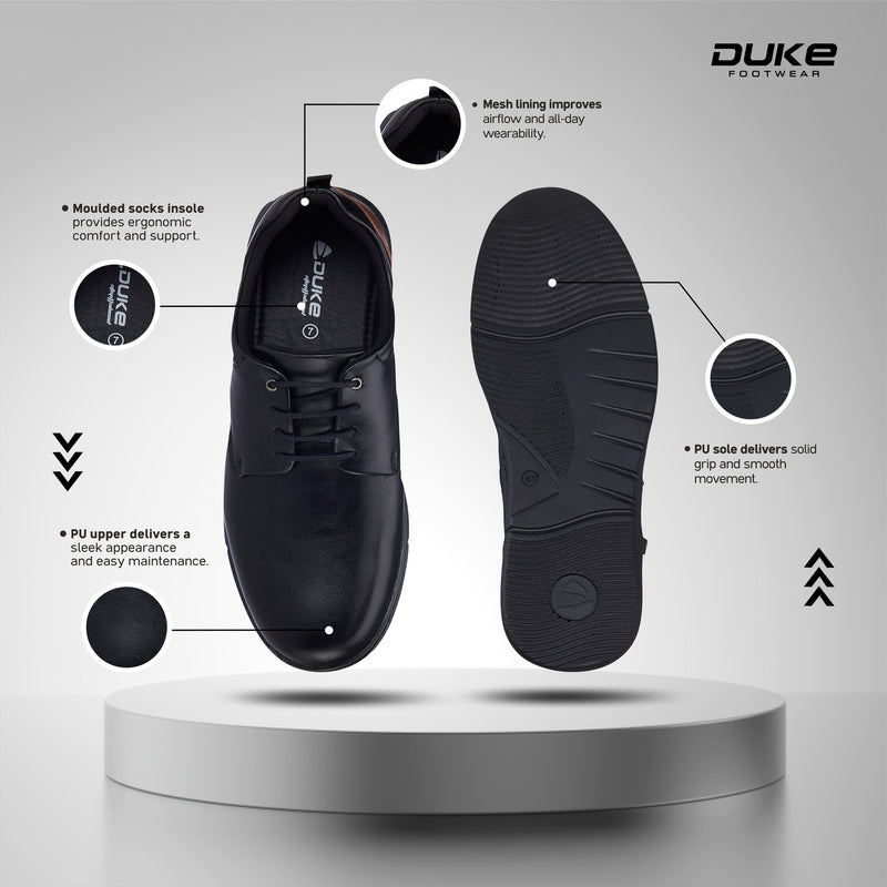 Duke Mens Walksmith Formal Shoes (FWOL5058)