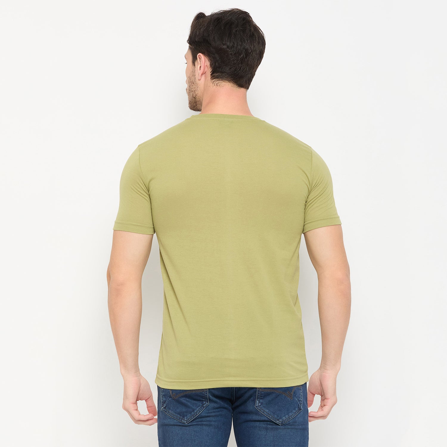 Duke Urban Men Half Sleeve Cotton Pack of 3 T-shirts  (ONSDVP42)