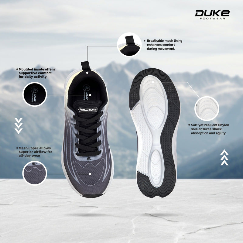 Duke Mens Aerobloom Sports Shoes (FWOL2154)