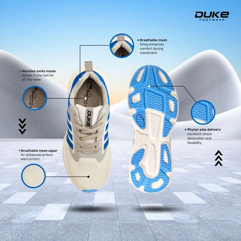 Duke Urban Women's Sky Rush Sports Shoes (XFOL1573)