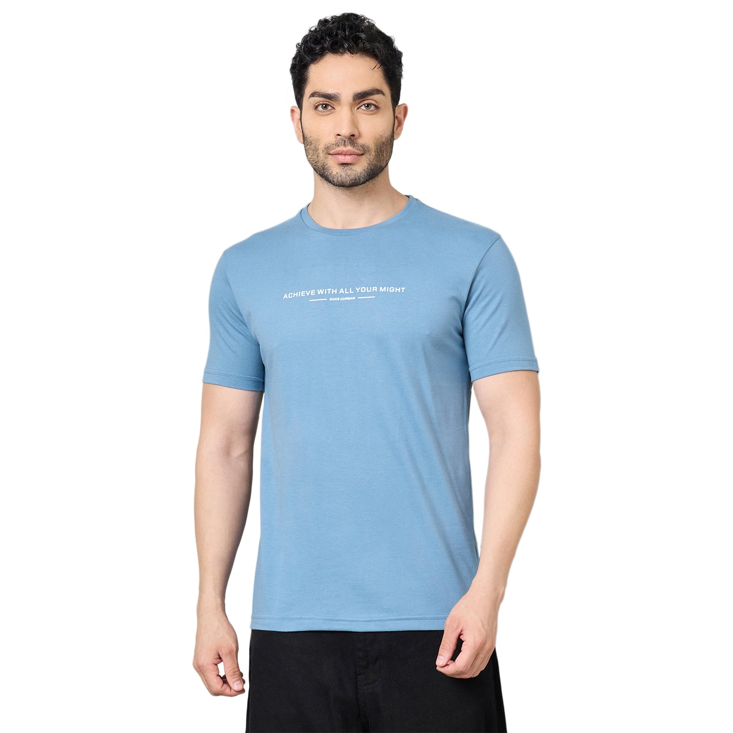 Duke Urban Men Half Sleeve Cotton Tshirt- Pack of 3  (SDVP41)