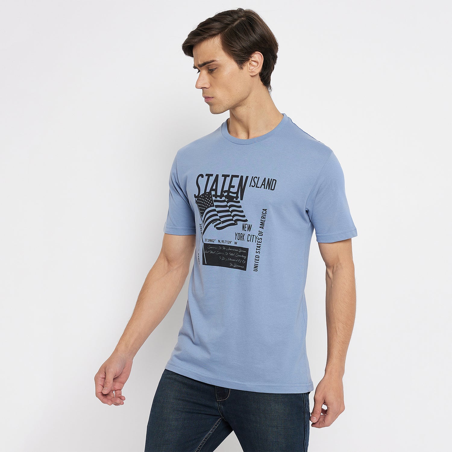 Duke Urban Men Half Sleeve Cotton T-shirt (Pack of 3) (SDVP40)
