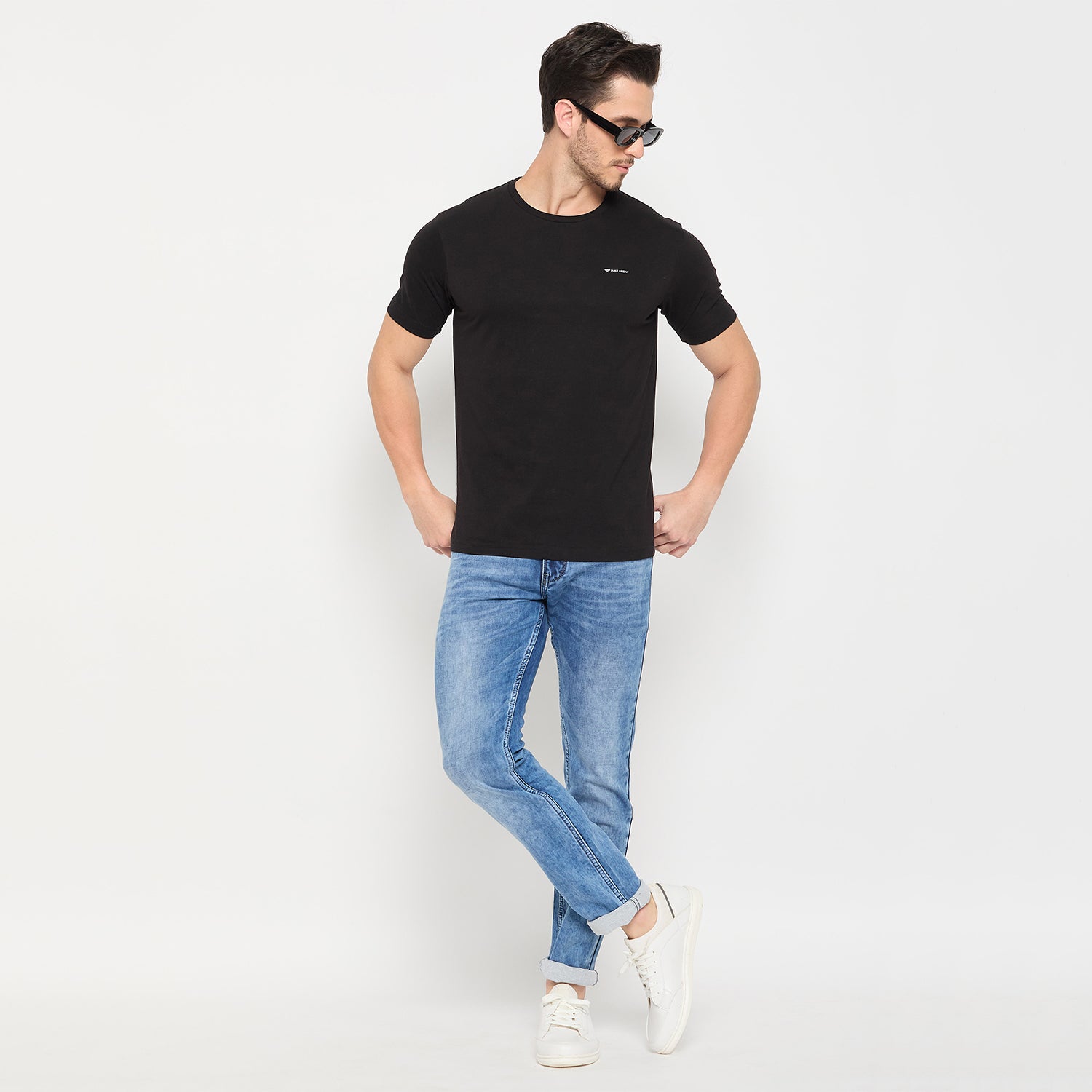 Duke Urban Men Half Sleeve Cotton Pack of 3 T-shirts (ONSDVP41)