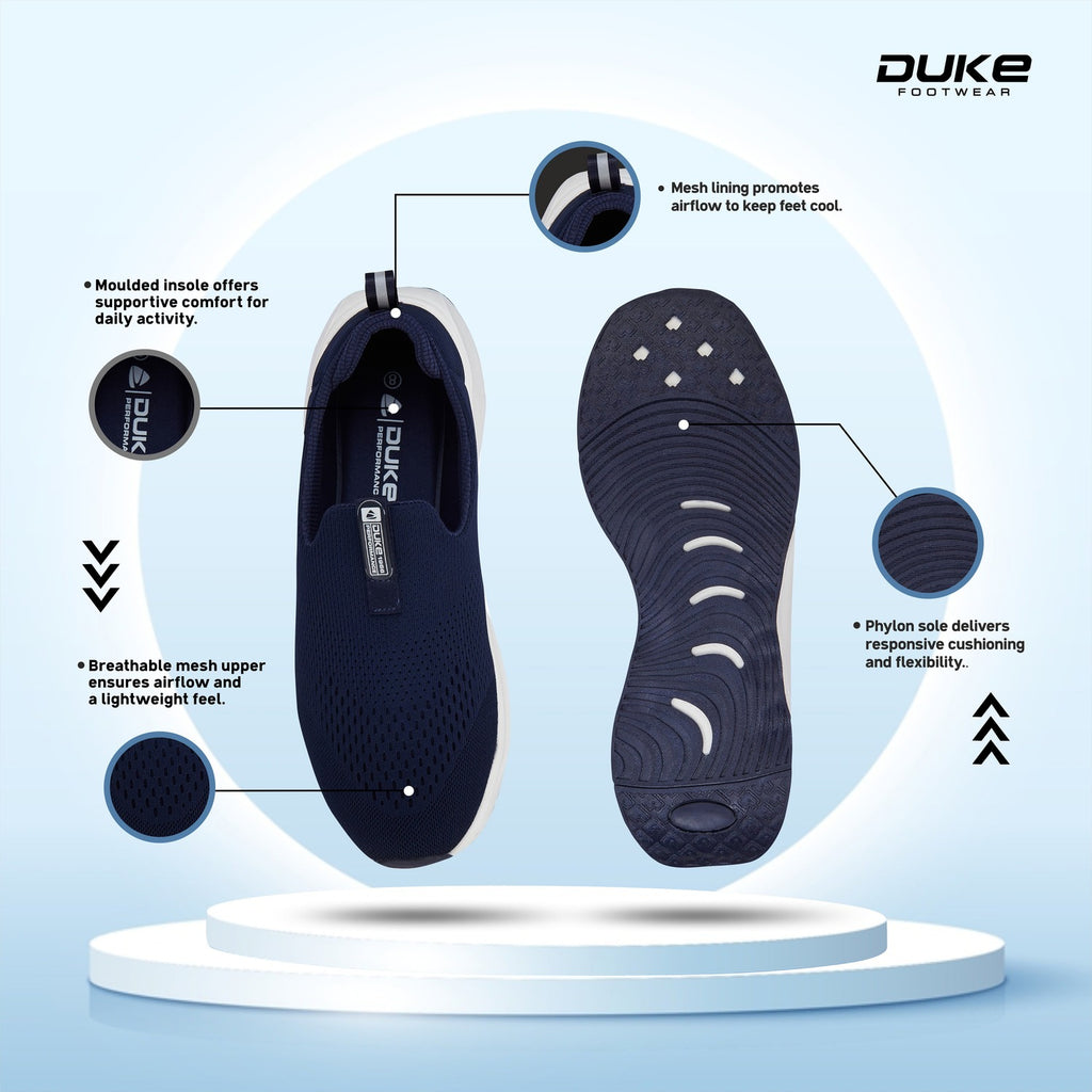 Duke Mens Gliderush Sports Shoes (FWOL2151)