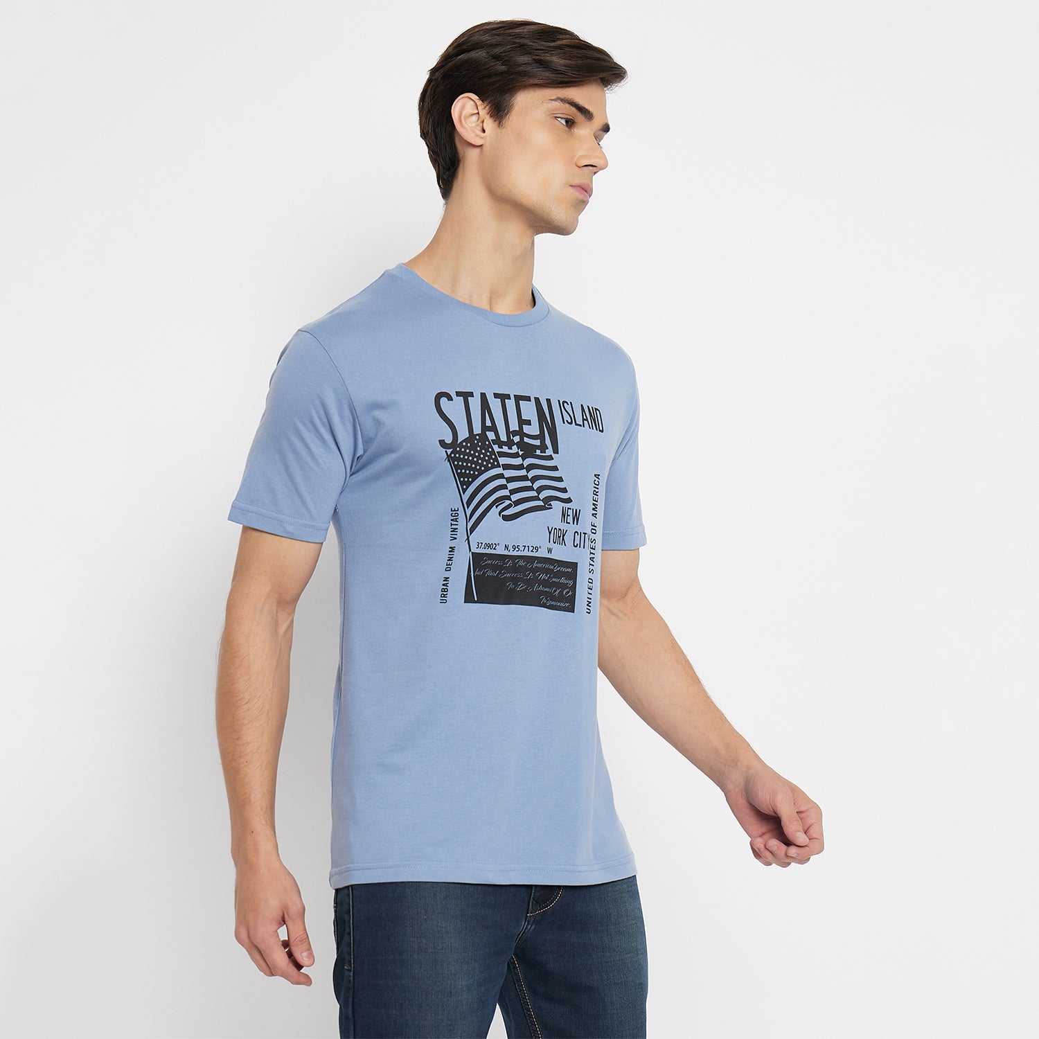 Duke Urban Men Half Sleeve Cotton T-shirt (Pack of 3) (SDVP40)