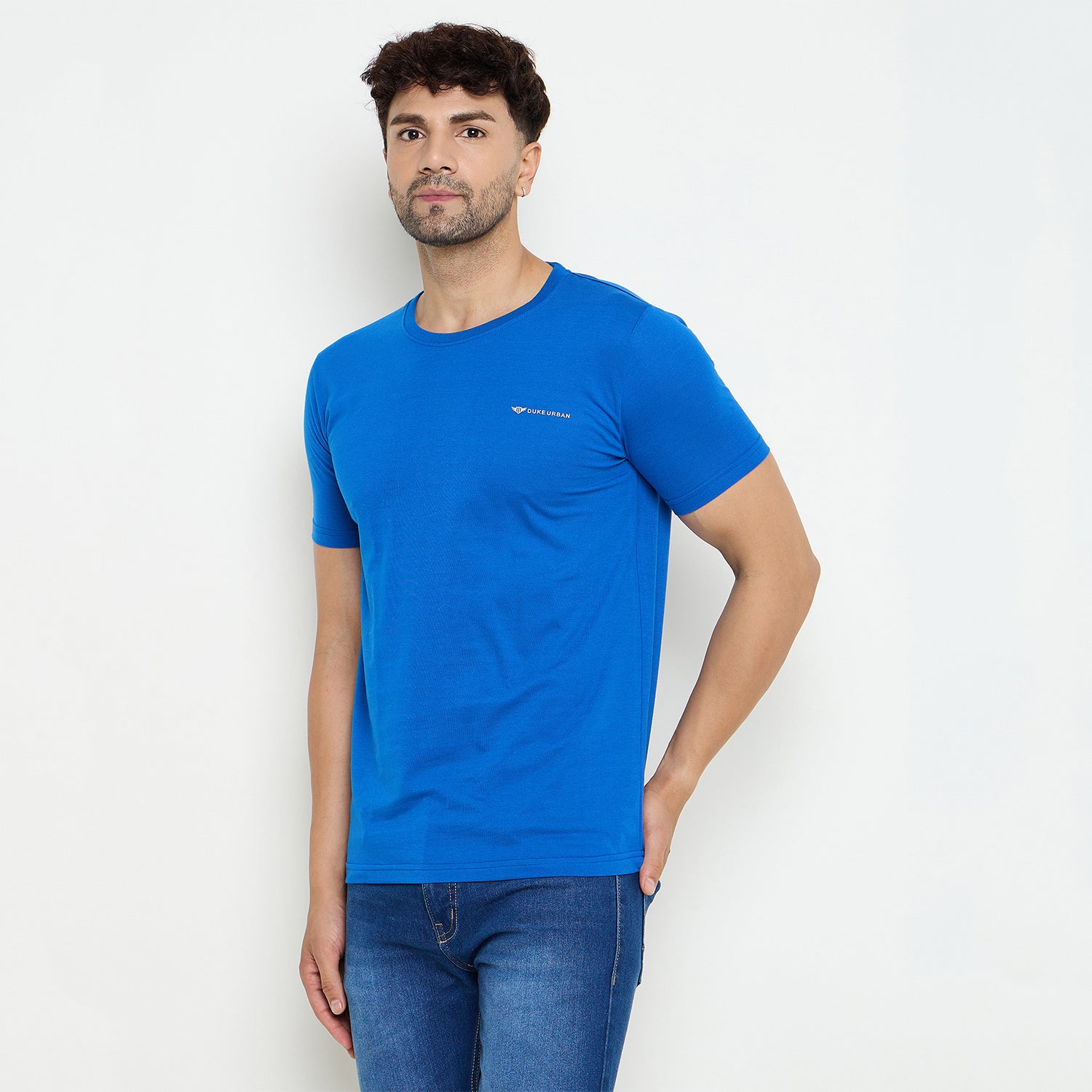 Duke Urban Men Half Sleeve Cotton Pack of 3 T-shirts (ONSDVP41)