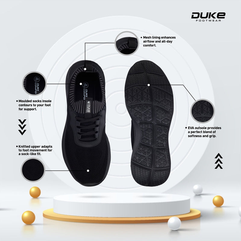 Duke Mens Primeknitx Sports Shoes (FWOL2156)