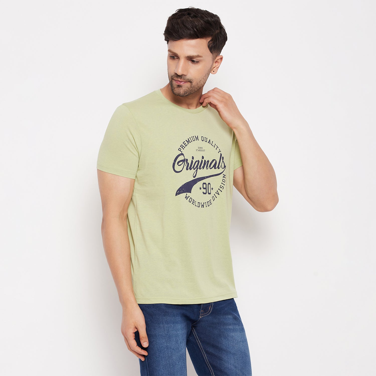 Duke Stardust Men Half Sleeve Cotton T-shirt (SDVP39)