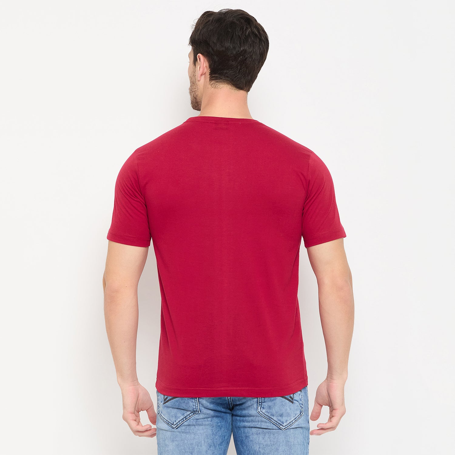 Duke Urban Men Half Sleeve Cotton Pack of 3 T-shirts  (ONSDVP42)