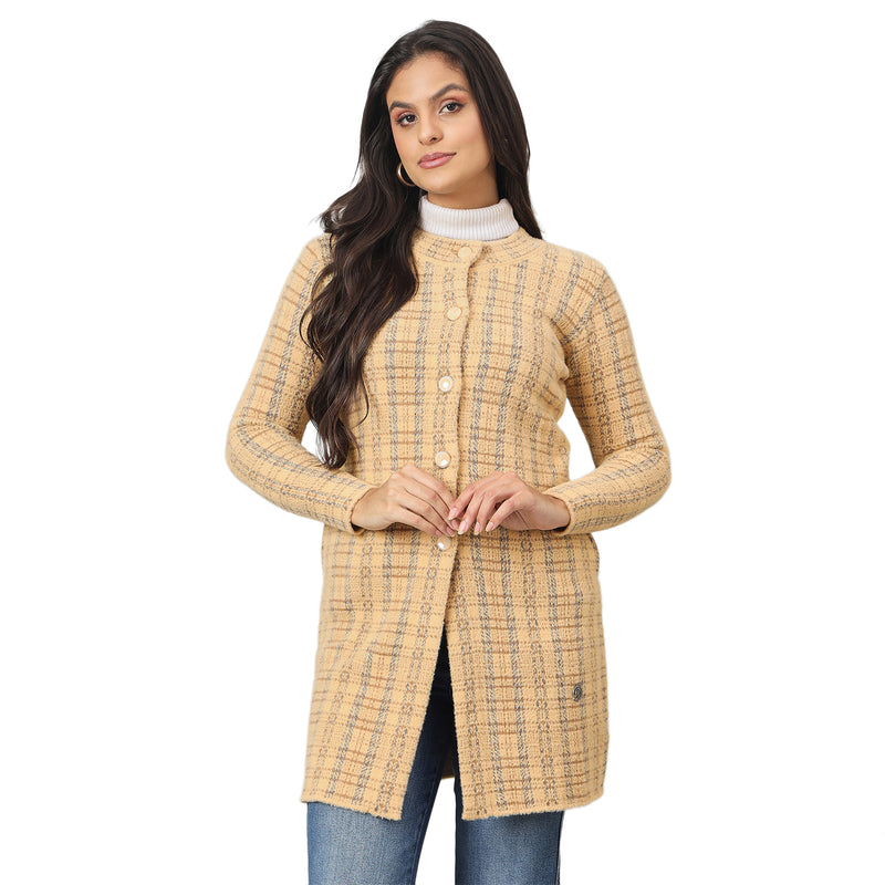 Duke Urban Women Long Coat Regular Sweater (SDS1316)