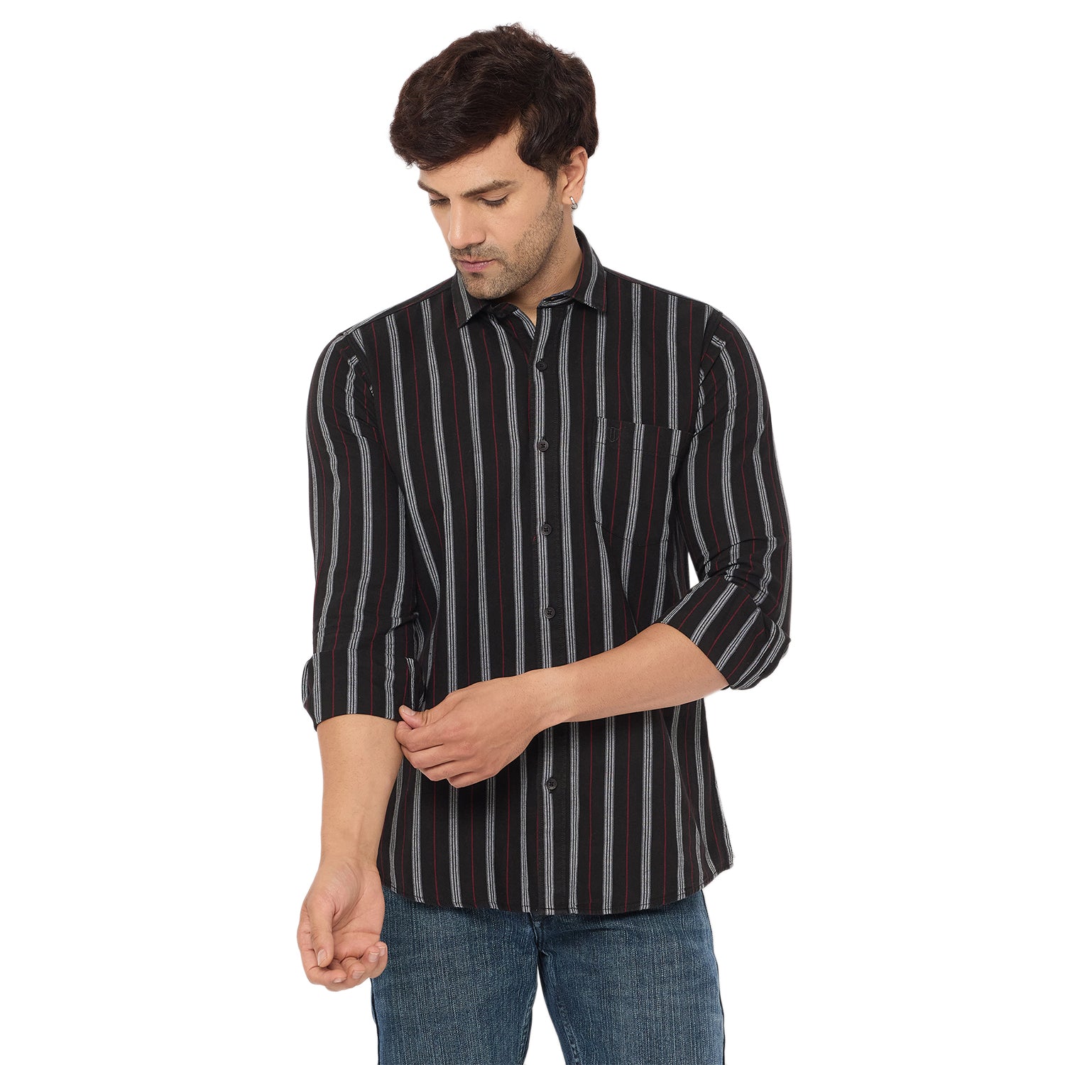 Duke Urban Men Full Sleeve Cotton Shirt (SDO8STOC)