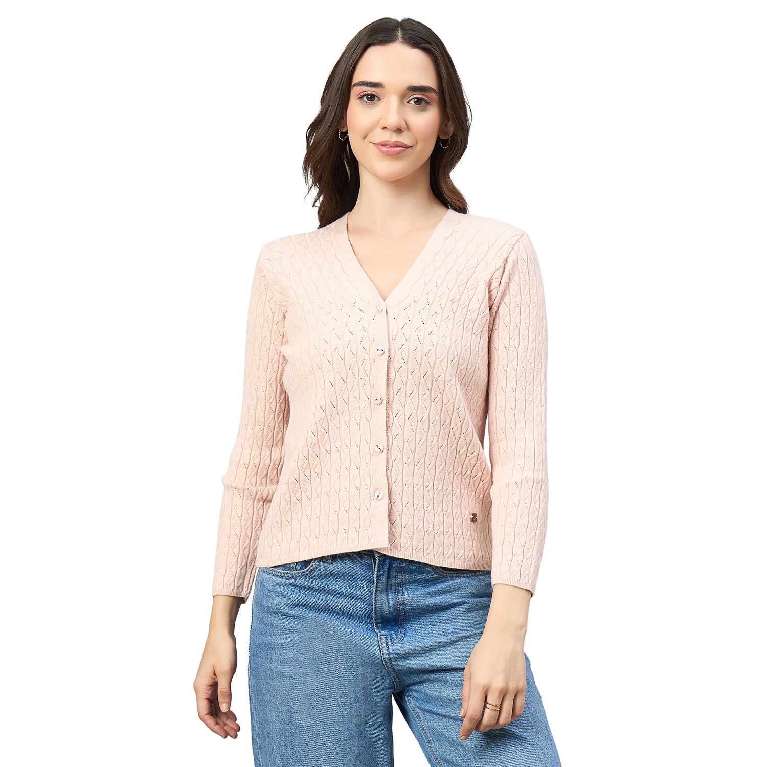 Duke Urban Women Round Neck Full Sleeve Sweater (SDS1524)