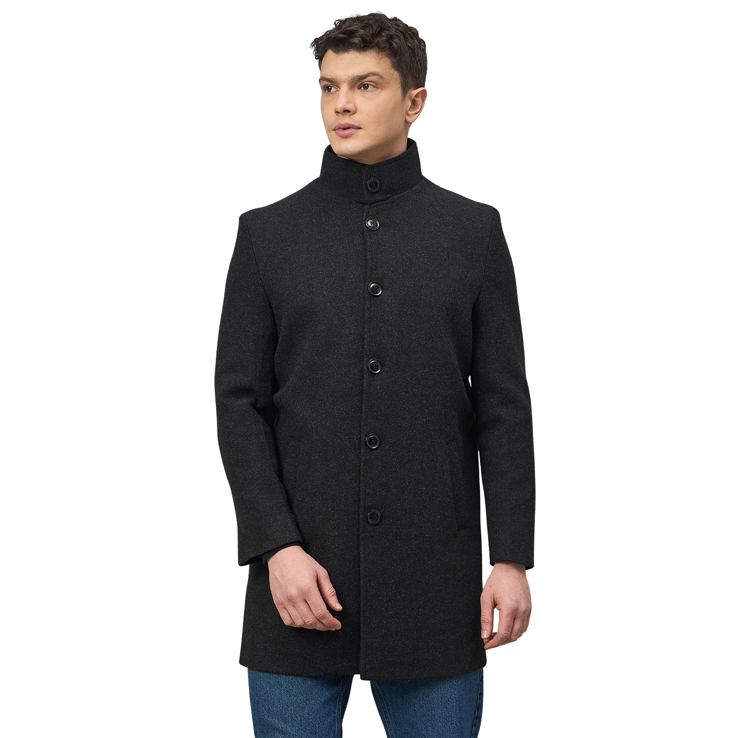 Duke Urban Men Full Sleeve Long Coat (SDZ3160C)