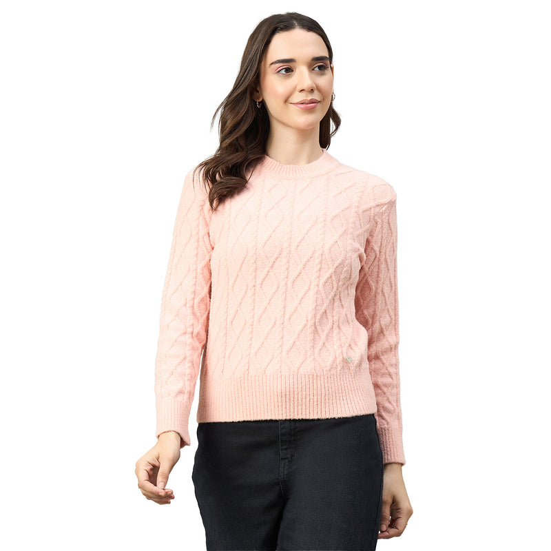 Duke Urban Women Round Neck Full Sleeve Sweater (SDS1396)