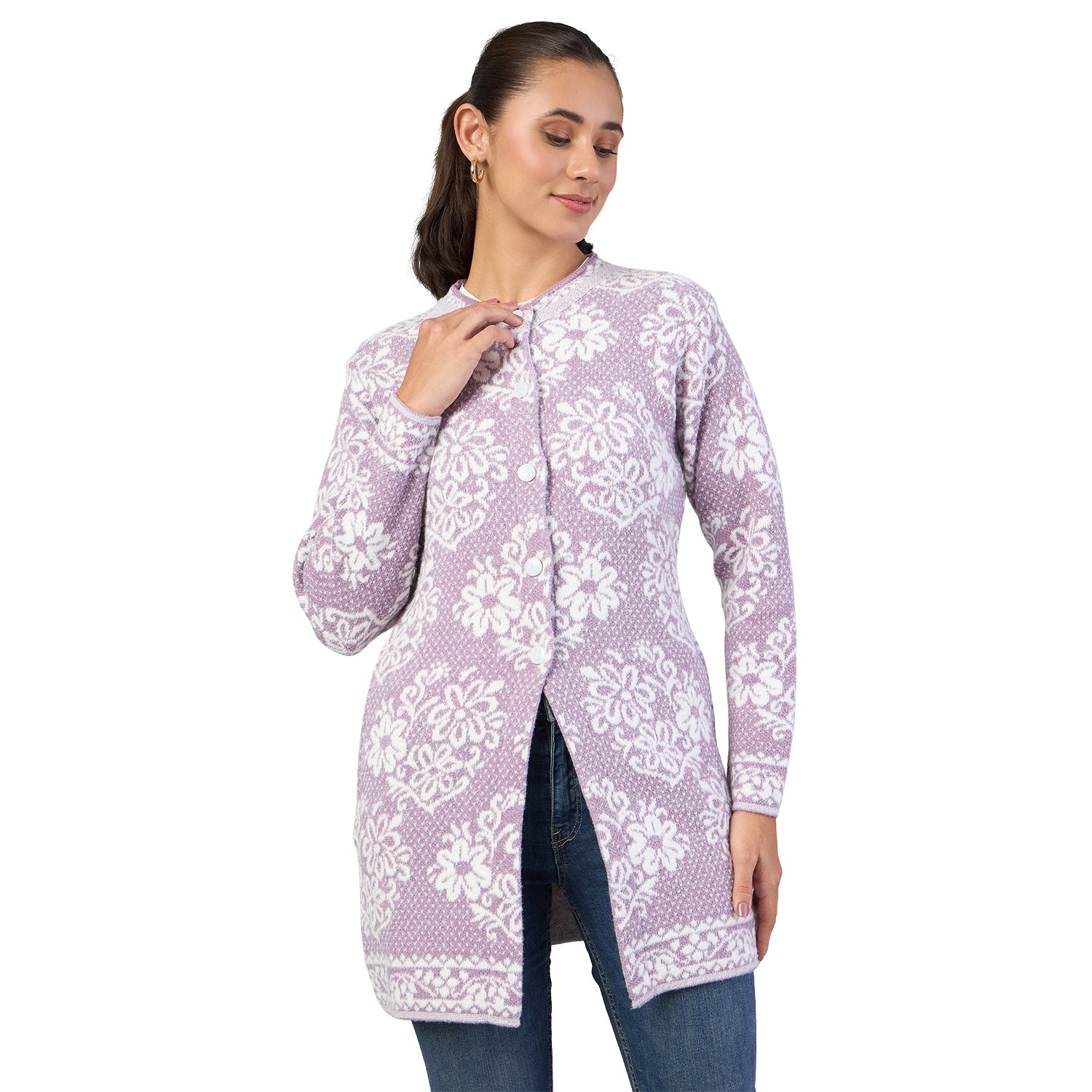 Duke Women Long Coat Shortstyle Cardigan (ONSDS106)
