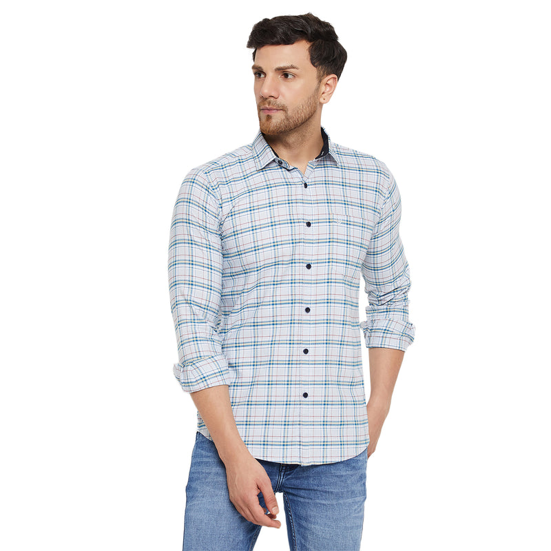 Duke Urban Men Full Sleeve Cotton Shirt (SDO5CKOR)
