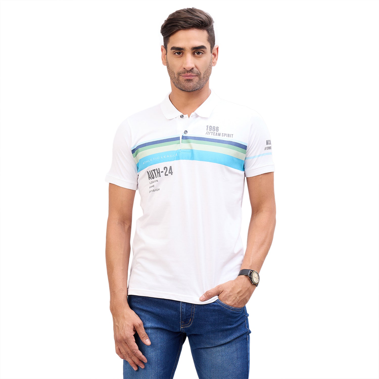 Duke Urban Men Half Sleeve Cotton Polo Tshirt (ON3058)
