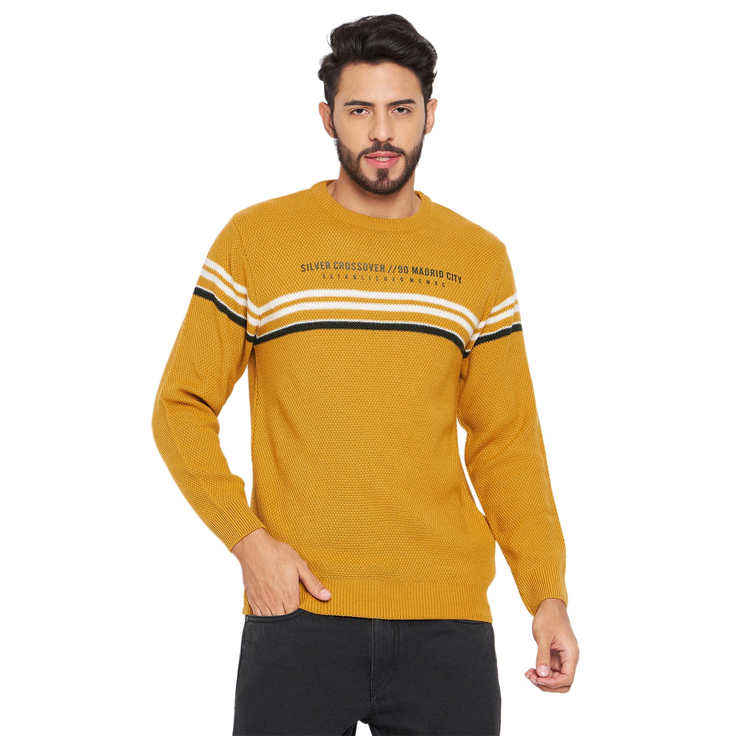 Duke Urban Men Full Sleeve Round Neck Pullover (SDS2008)