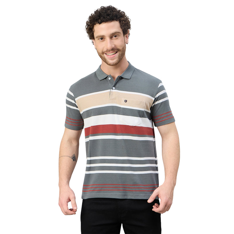 Duke Urban Men Regular Fit Polo Tshirt (MLF1163)