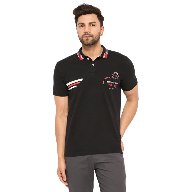 Duke Urban Men Half Sleeve Cotton T-shirt (LF5896)