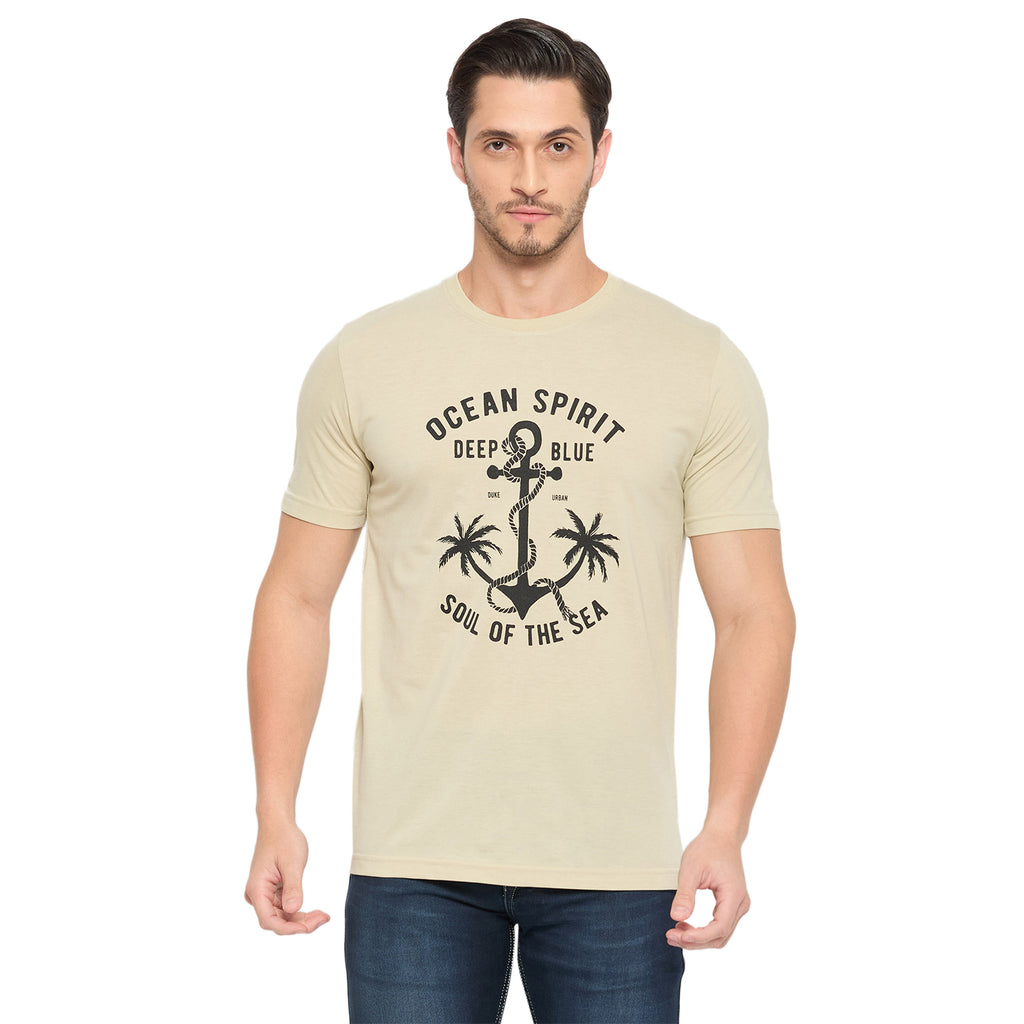 Duke Urban Men Half Sleeve Cotton Pack of 3 T-shirts  (ONSDVP42)