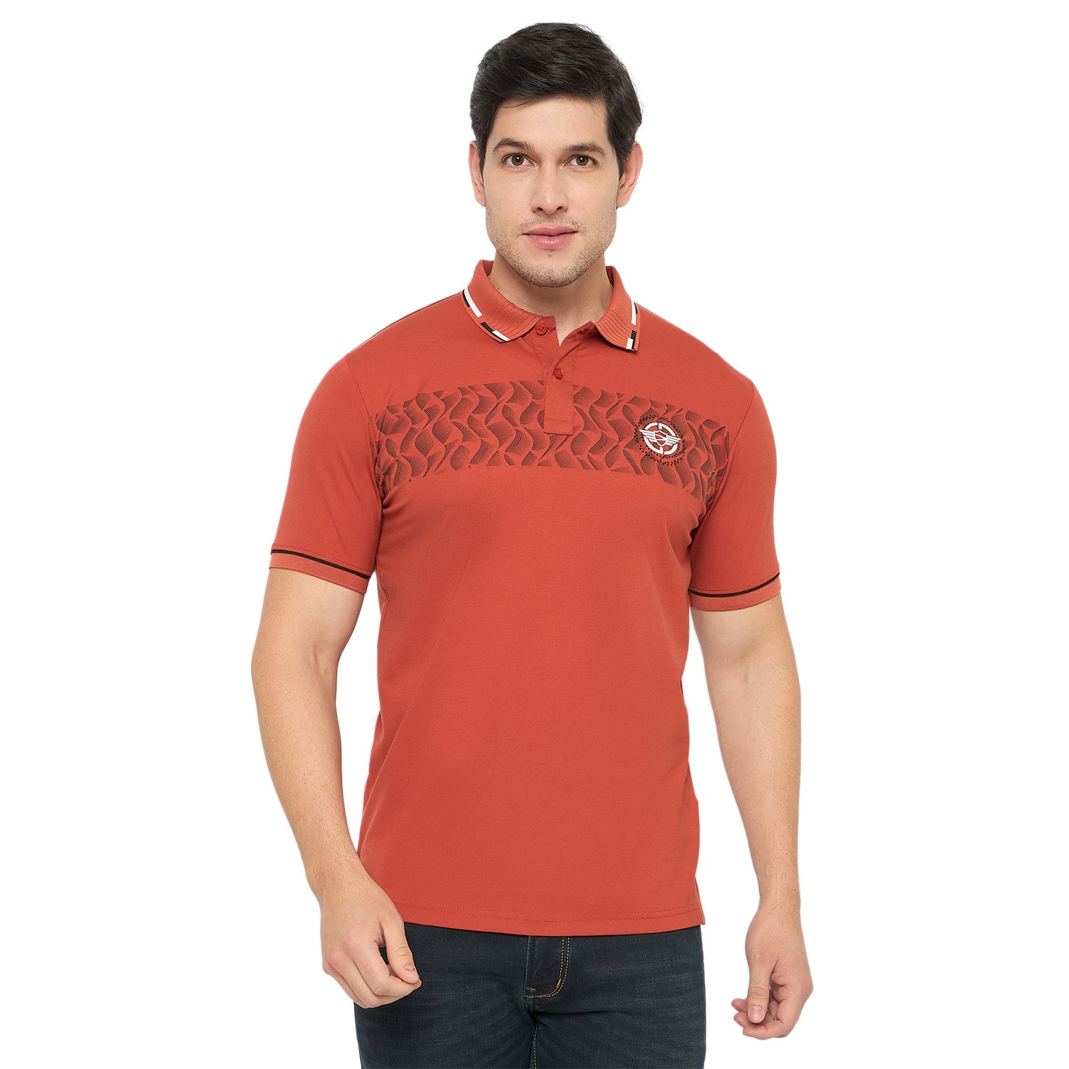 Duke Urban Men Half Sleeve Cotton Tshirt (LF7454)