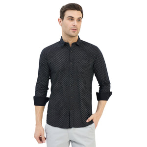 Duke Men Full Sleeve Cotton Shirt (SDO8PRBA)