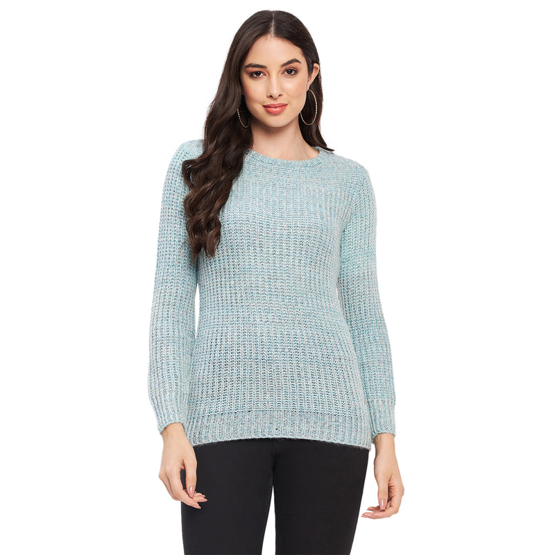 Duke Urban Women Full Sleeve Woven Sweater (LQS9778)