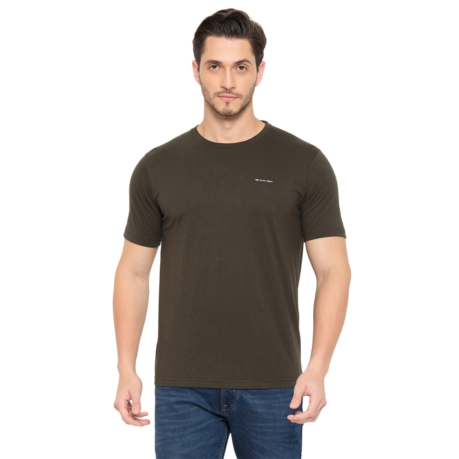 Duke Urban Men Half Sleeve Cotton Pack of 3 T-shirts (ONSDVP41)