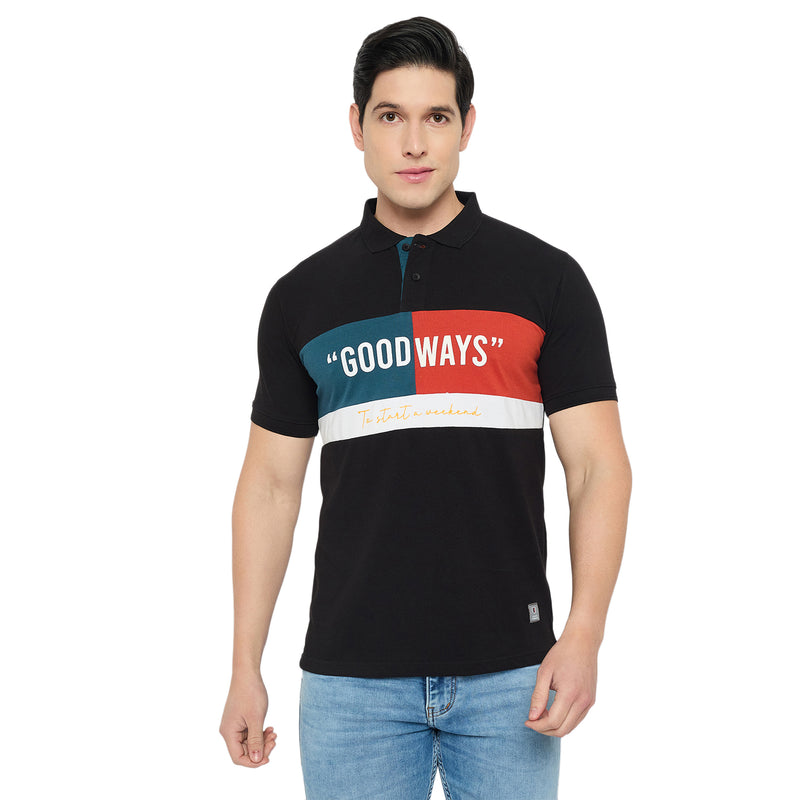 Duke Urban Men Half Sleeve Cotton Polo Tshirt (LF7397)