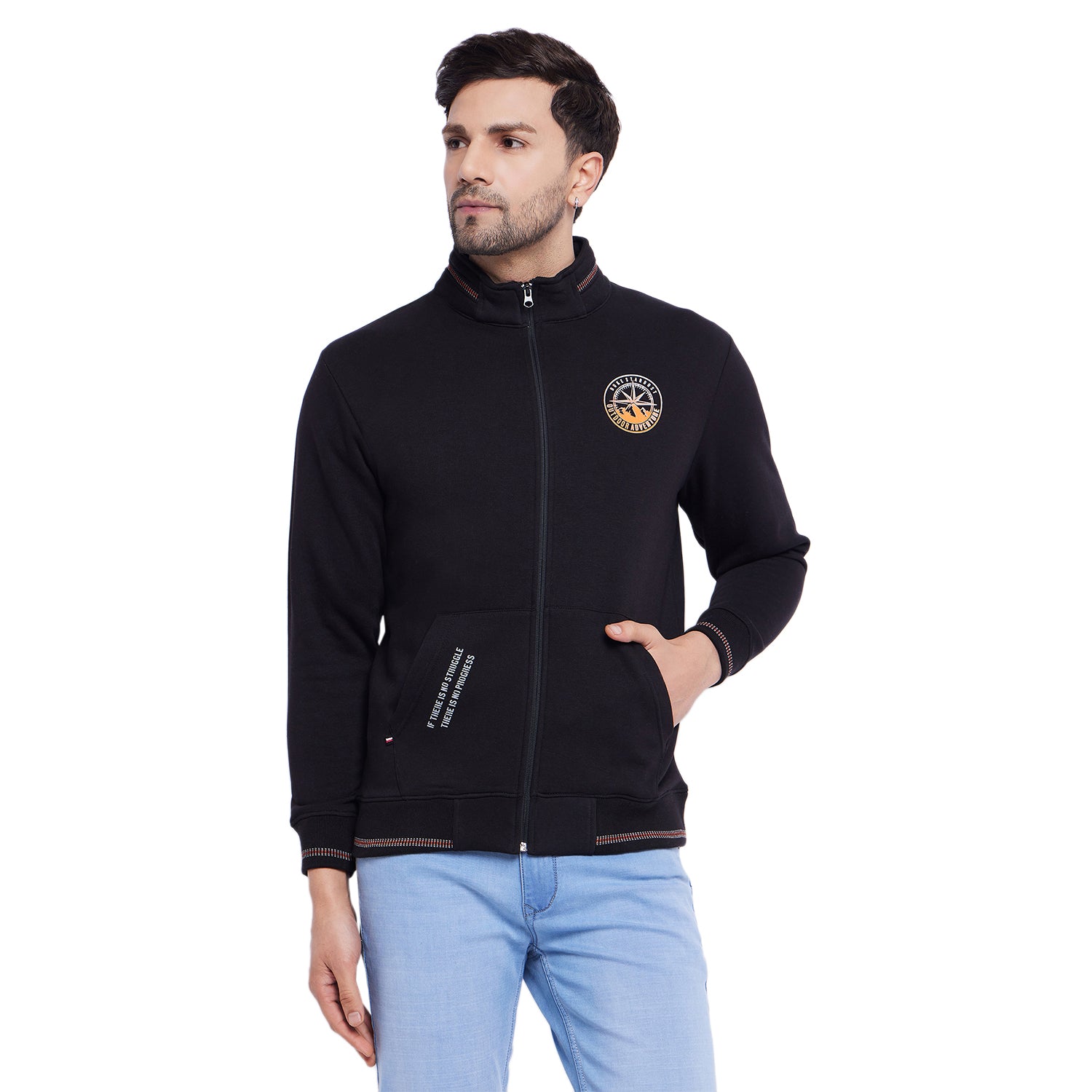 Duke Urban Men Zipper Sweatshirt (LF6303)