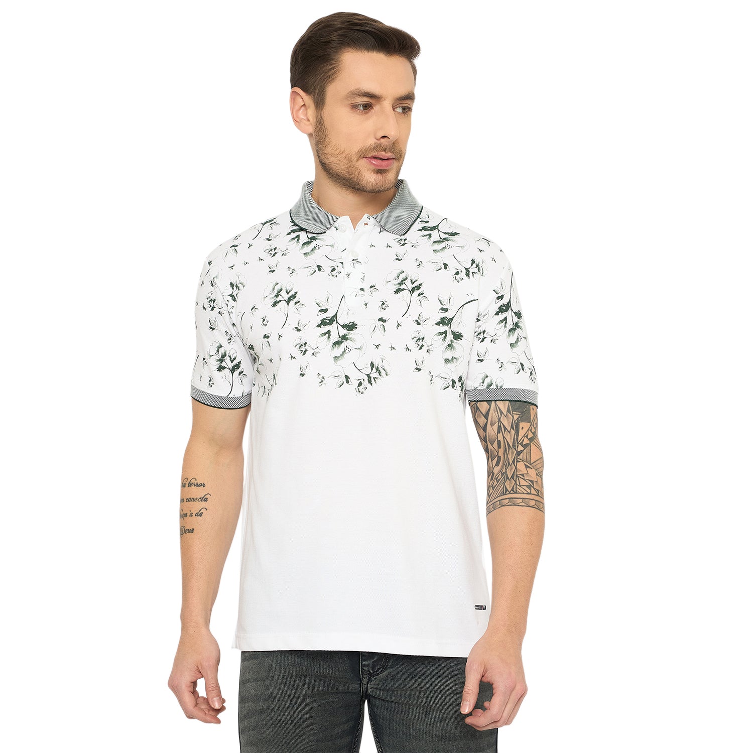 Duke Urban Men Half Sleeve Cotton Polo Tshirt (LF7406)