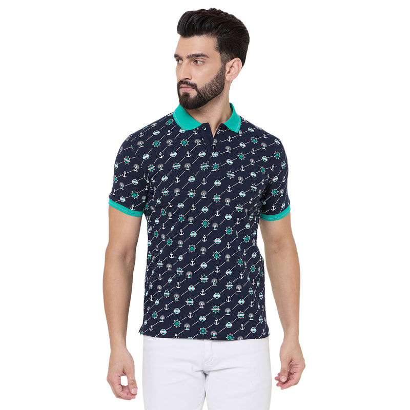 Duke Urban Men Half Sleeve Cotton Tshirt (LF7239)