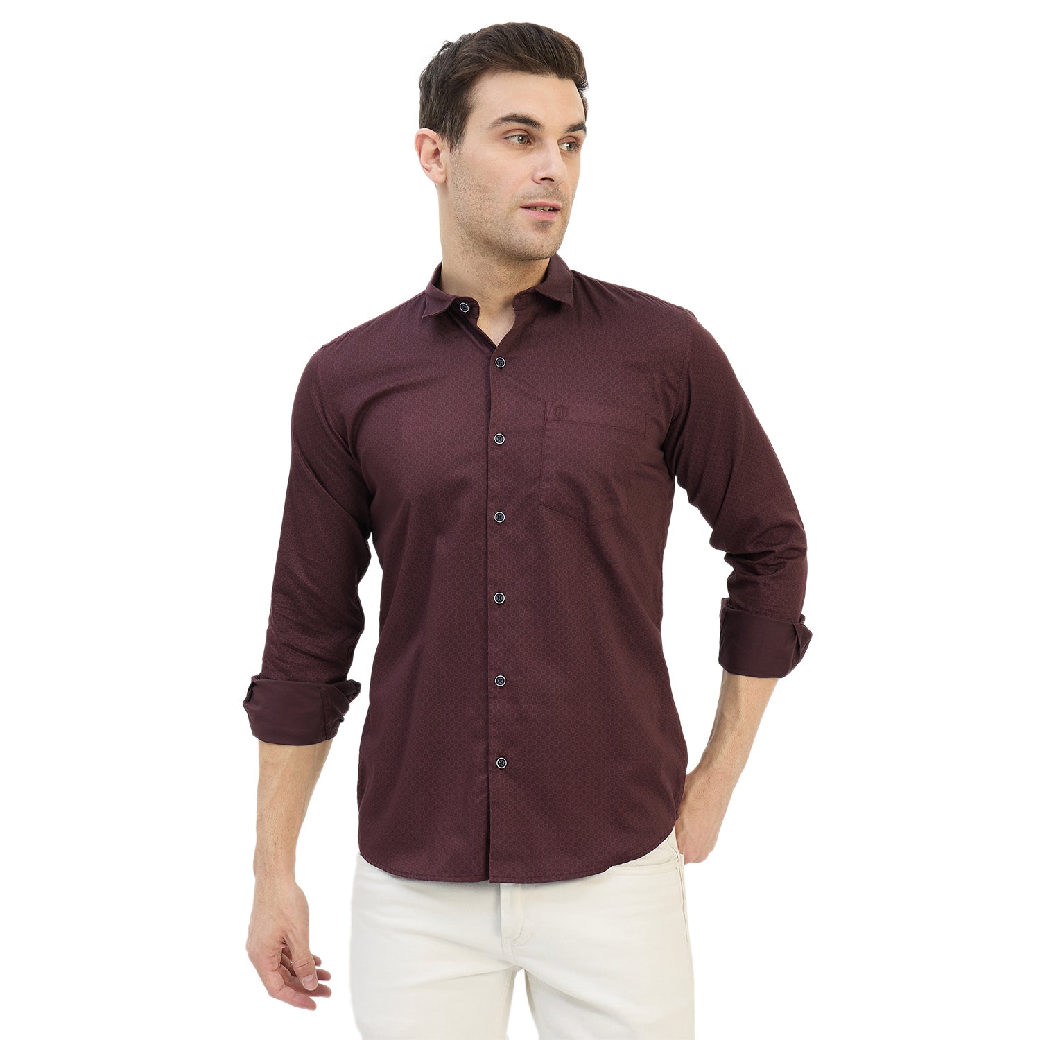 Duke Urban Men Full Sleeve Cotton Shirt (SDO5PRSC)
