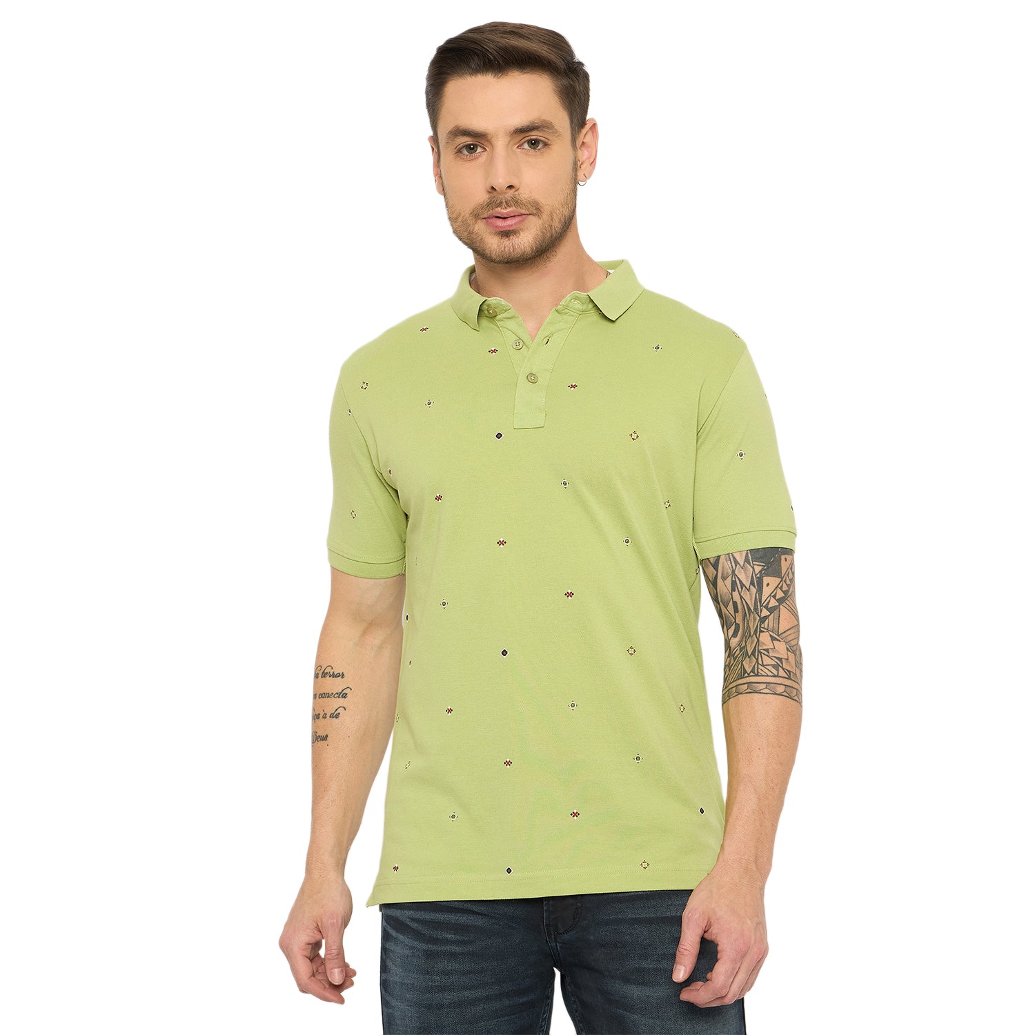 Duke Urban Men Half Sleeve Cotton Polo Tshirt (LF7412)