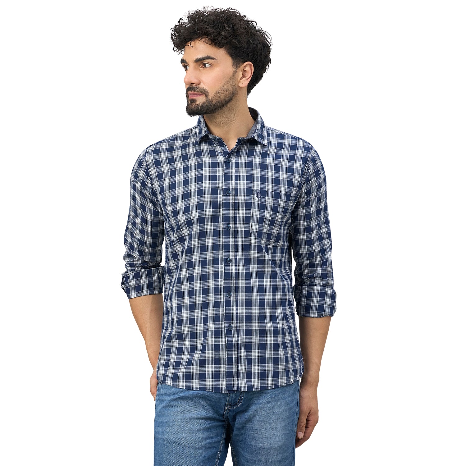 Duke Urban Men Full Sleeve Cotton Shirt (SDO5CKBB)