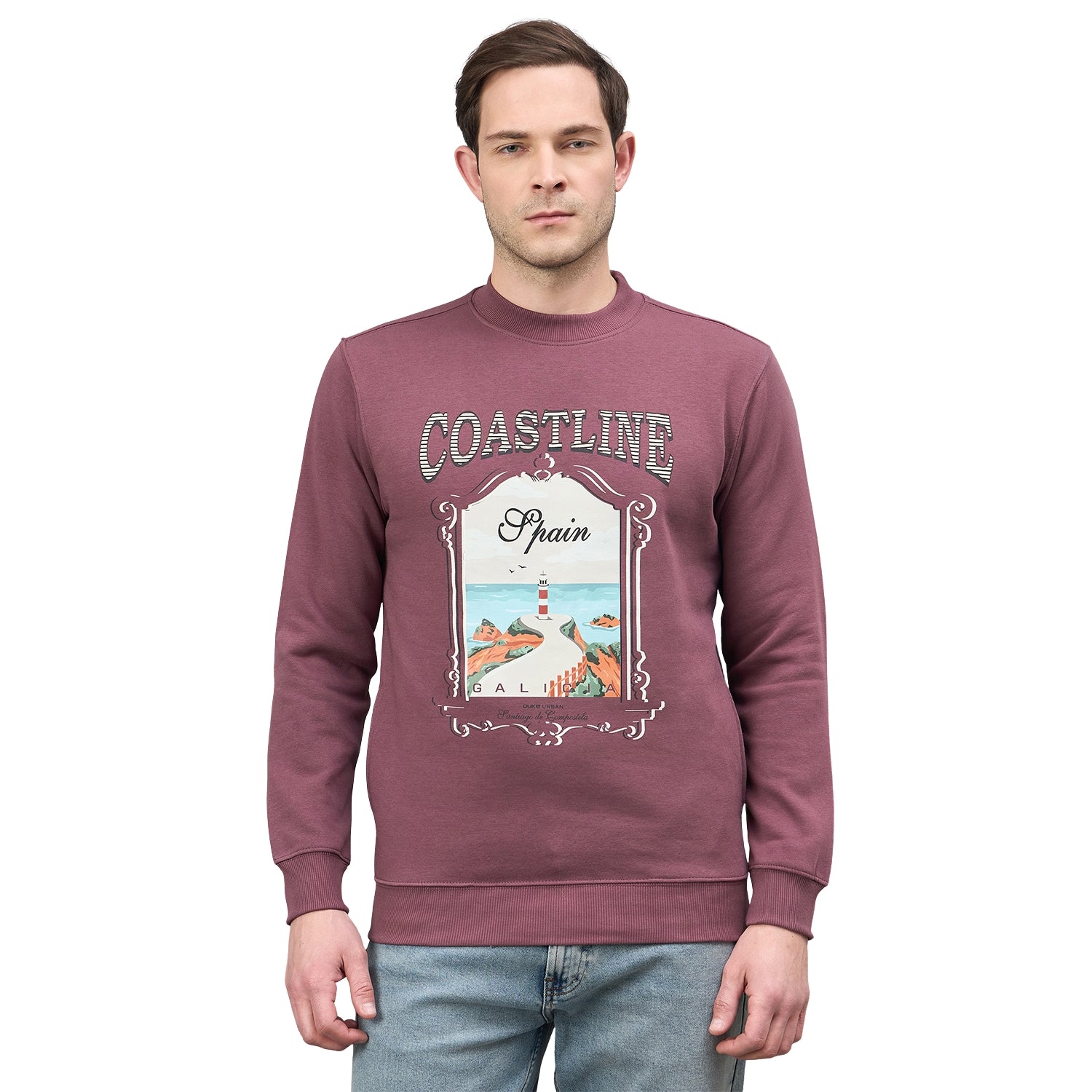 Duke Urban Men Round Neck Full Sleeve Sweatshirt (LF6468)