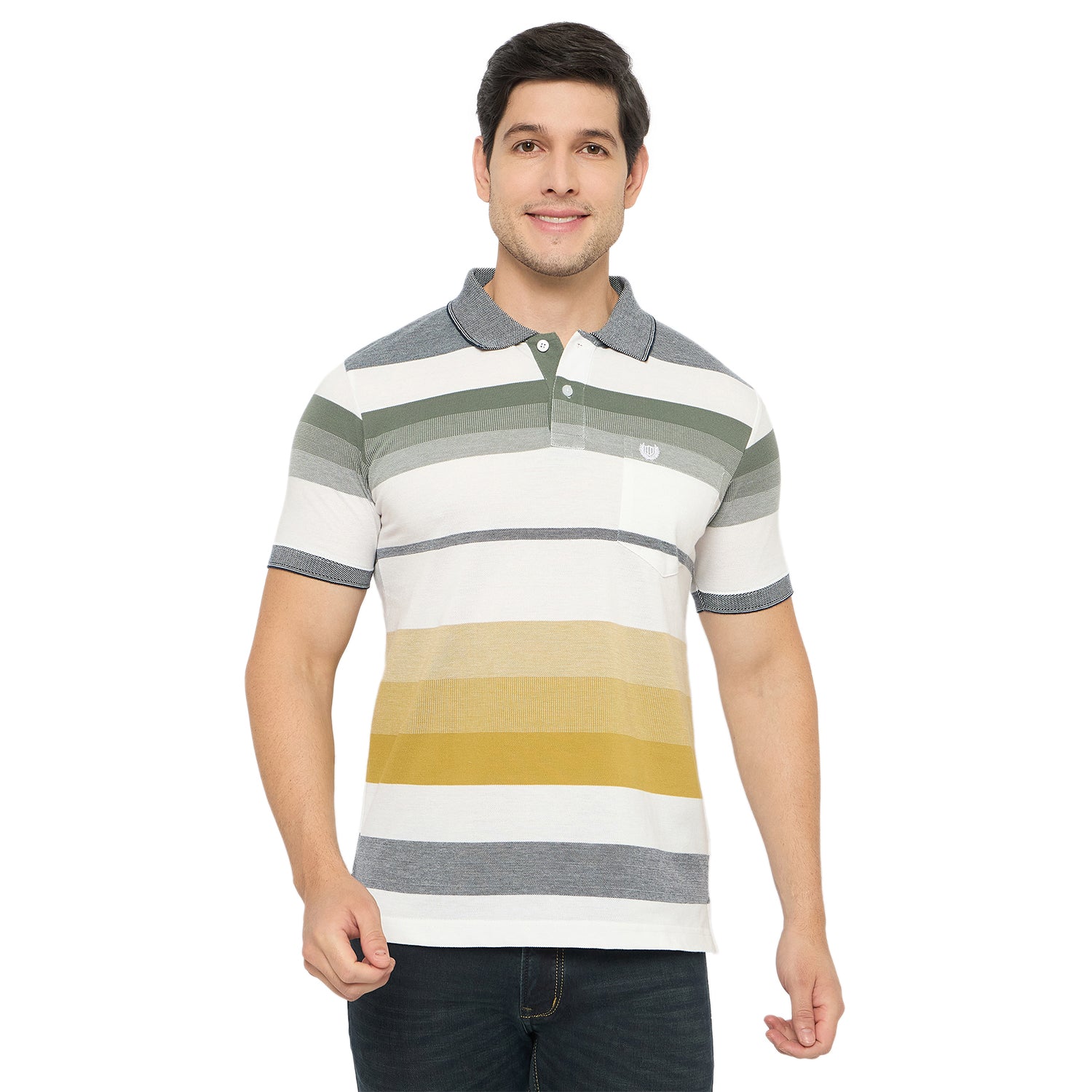 Duke Urban Men Half Sleeve Cotton Tshirt (LF7377)