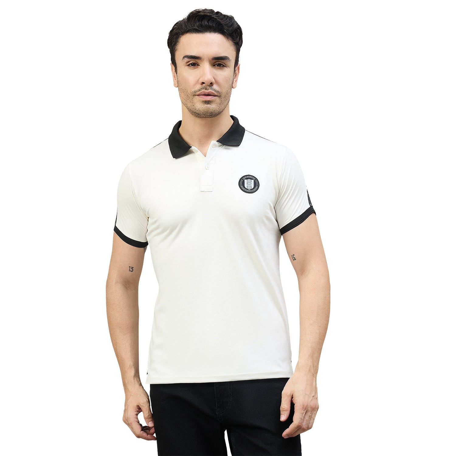 Duke Urban Men Half Sleeve Cotton Smart Fit Casual T-shirt (LF7896)