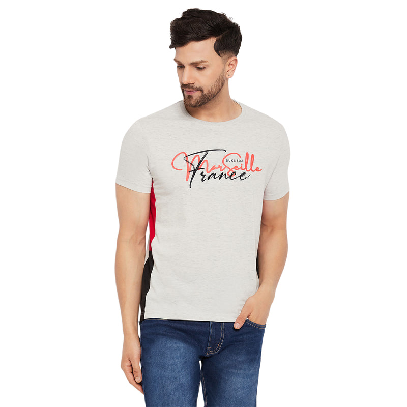 Duke Stardust Men Half Sleeve Cotton T-shirt (LF5887)