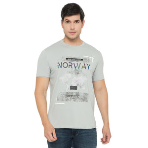 Duke Men Half Sleeve Cotton Tshirt (LF7436)