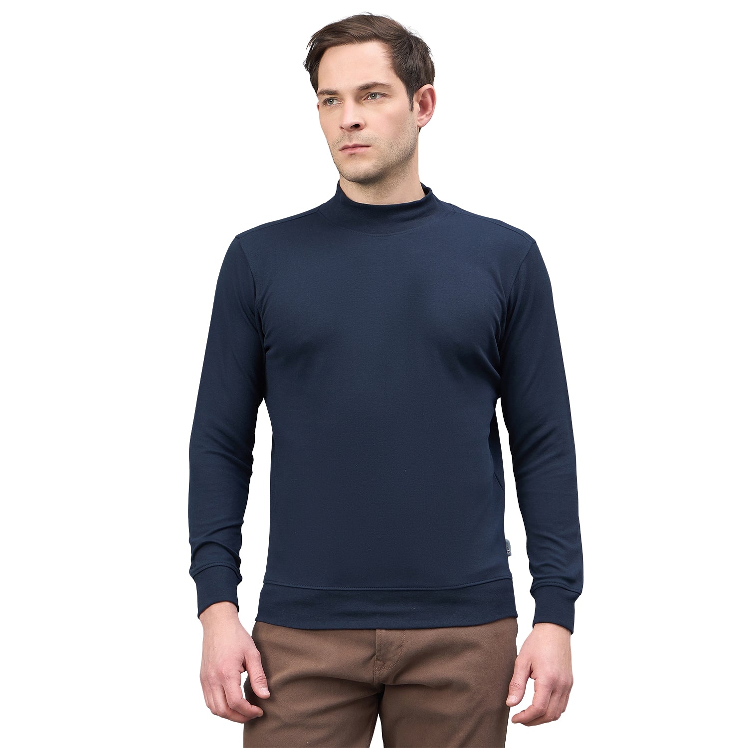 Duke Urban Men Turtle Neck Regular Sweatshirt (LF6435S)