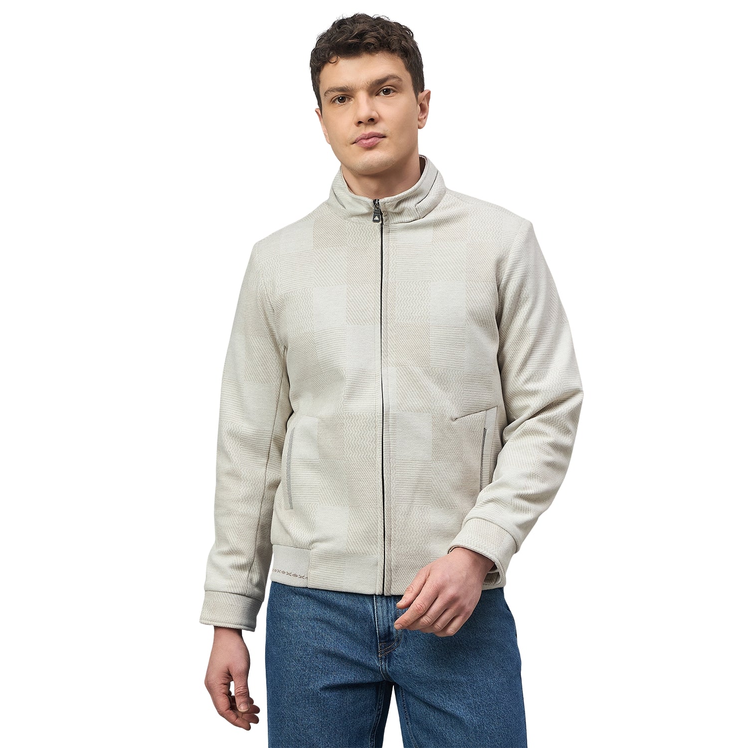 Duke Urban Men Full Sleeve High Neck Bomber Jacket (SDZ3181R)