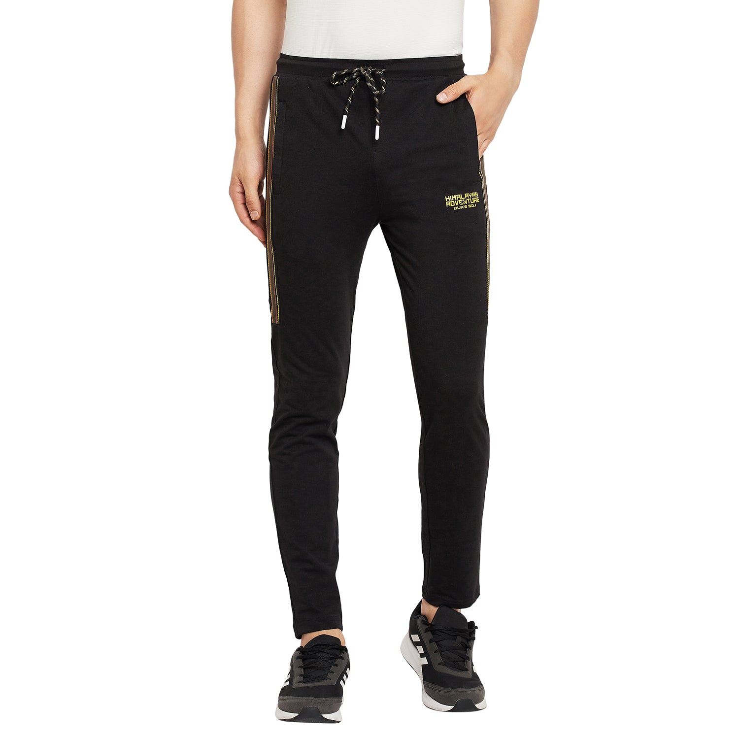 Duke Men Stardust Regular Track Pants (LF5675)