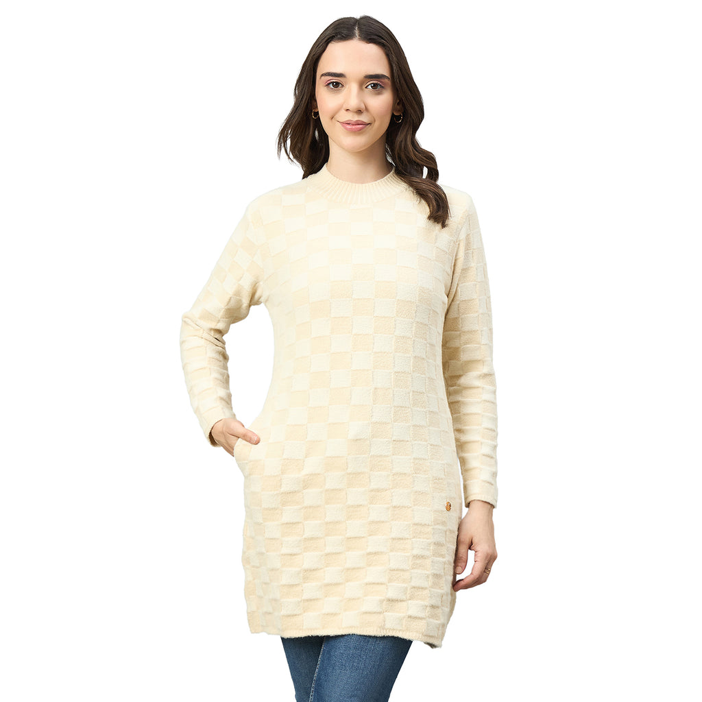 Duke Urban Women Full Sleeve Front Open Regular Cardigan (SDS1281)