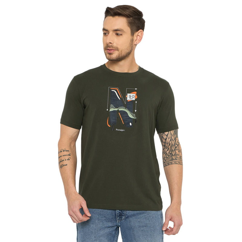 Duke Urban Men Half Sleeve Cotton Tshirt (LF7439)