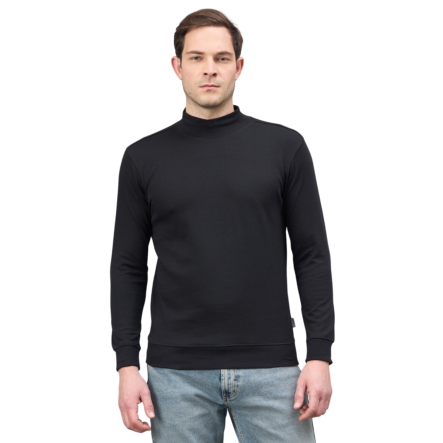 Duke Urban Men Turtle Neck Regular Sweatshirt (LF6435S)